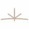 Ekena Millwork Alberta Smooth Timber Gable Bracket, Douglas Fir, 96"W x 40"H x 3 1/2"D x 3 1/2"F, 10/12 Pitch GBW096X40X0404ALB00SDF - alternate 1